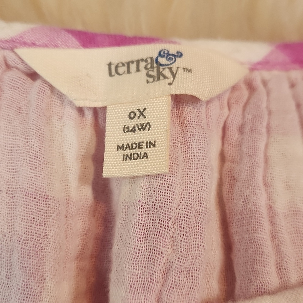 Terra & Sky Violet Gingham Tank Top - Picture 2 of 3